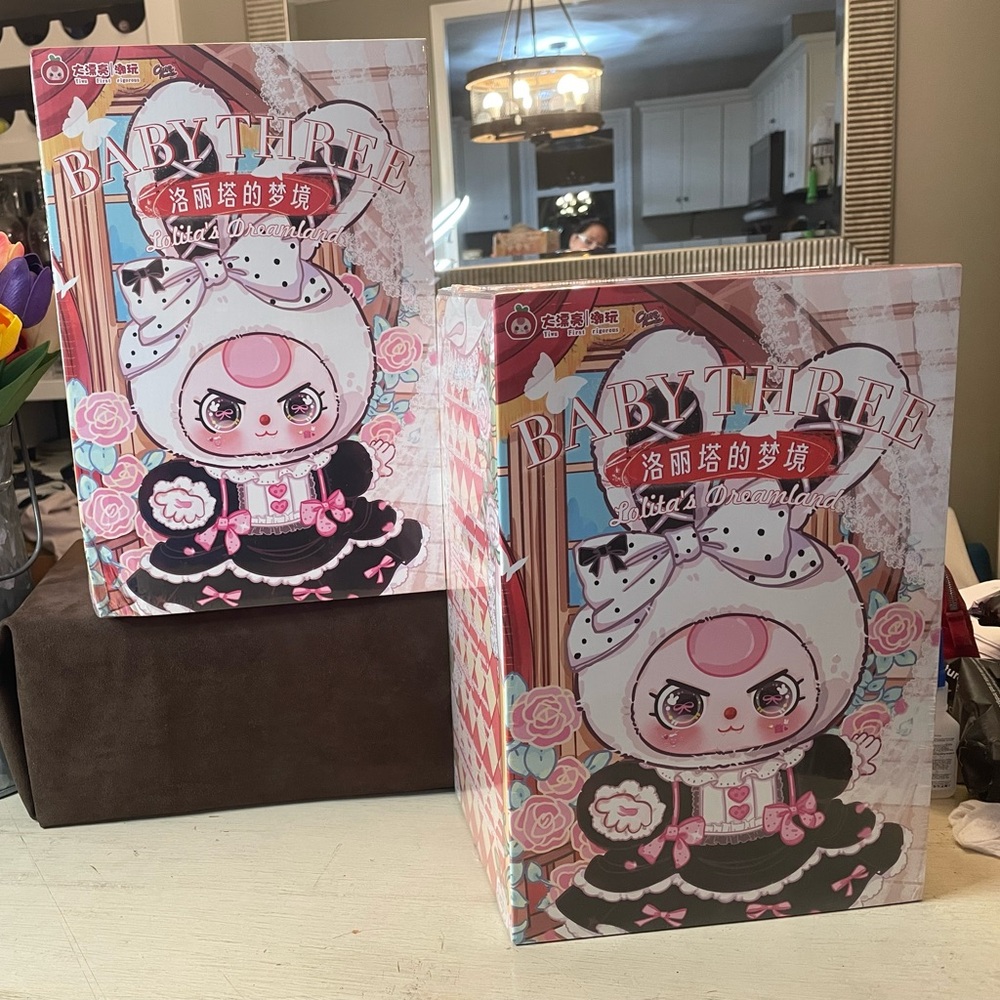 NIB Your Choice of Two Baby Three 400% Lolita's Dreamland Series Plush Blind Box